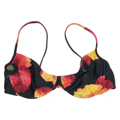 Bikini top (Zwart, Meerkleurig) van Cote D'Azur Elastaan, Polyamide