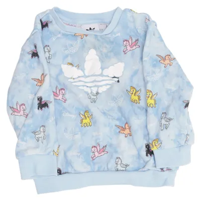 Sweatshirt (Blue, Multicolored) from Adidas Originals Cotton