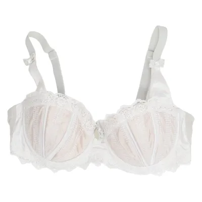 Bra (Beige, White) from Curvy Kate