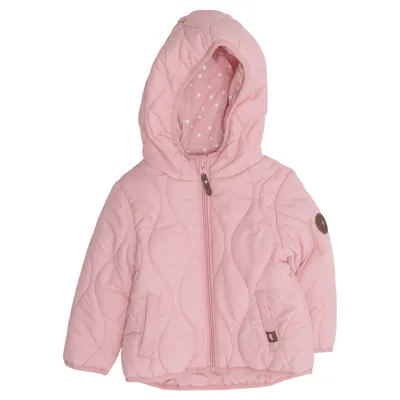 Winterjacke (Pink) von Topomini Baumwolle, Recyceltes Polyester