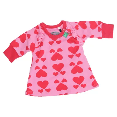 Dress (Pink, Red, Multicolored) from Fred's World by Green Cotton Organic cotton