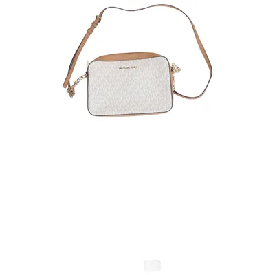 Skuldertaske (Brun, Hvid) fra Michael Kors