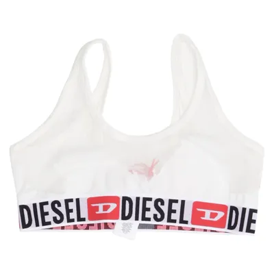 Bralette (White, Red, Black) from Diesel Cotton, Elastane, Nylon, Polyester