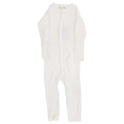 Rompers (White) from Joha Merino wool, Silk