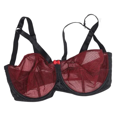 Bh (Zwart, Rood) van What Katie Did Elastaan, Polyamide, Polyester