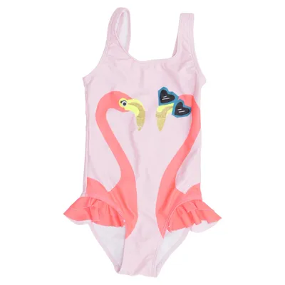 Maillot de bain une pièce (Rose, Rouge, Multicolore) de Zeeman Élasthane, Polyester
