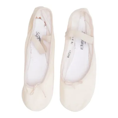 Tøfler (Economic Ballet Shoes) fra So Danca Bomuld, Læder