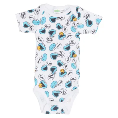 Body (Blanc, Bleu, Multicolore) de Sesame Street Coton