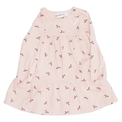Kjole (Pink, Brun) fra Sanetta Bomuld