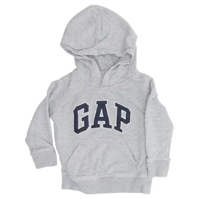 Huvtröja (Grå) från BabyGap Bomull, Återvunnen polyester