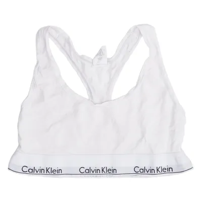 Sport-bh (Wit) van Calvin Klein Katoen, Elastaan, Modal
