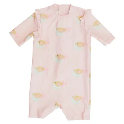 Combinaison de flottaison (Rose, Multicolore) de H&M Élasthane, Polyester