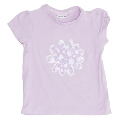 T-shirt (Purple) from Stop + Go Cotton, Elastane