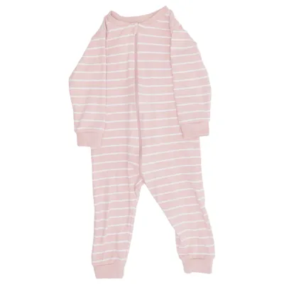 Barboteuse (Rose, Blanc) de Fixoni Coton biologique