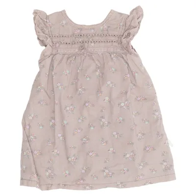 Dress (Brown, Multicolored) from Tex Baby Cotton