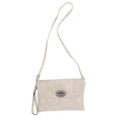 Axelremsväska (Beige) från Dakota Polyester, Polyuretan