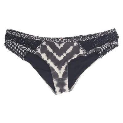 Bikini bottom (Black, White) from Rip Curl Elastane, Polyamide