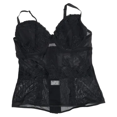 Bustier (Black) from Nuance Elastane, Polyamide, Polyester, Viscose