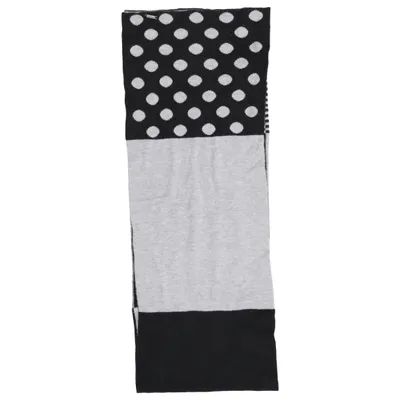 Écharpe (Noir, Gris) de Sarabanda Coton, Polyamide, Laine