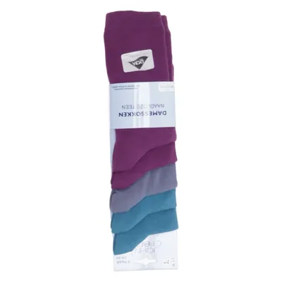 Socks (Blue, Purple, Gray) from John Cabot Cotton, Elastane, Polyamide