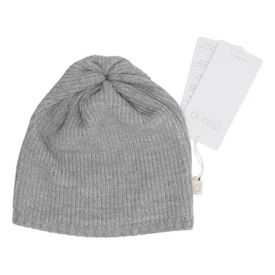 Beanie (Gray) from Disana Wool