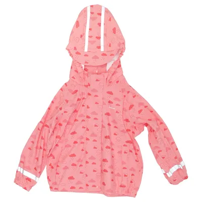 Regnjacka (Rosa) från Bornino Polyester, Polyuretan