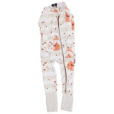 Rompers (Beige, White, Brown) from Zipster Bamboo, Elastane