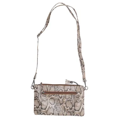 Sac à bandoulière (Marron, Noir, Blanc) de Enrico Benetti Polyuréthane