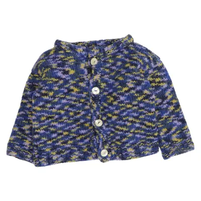 Cardigan (Blauw, Geel, Lila)