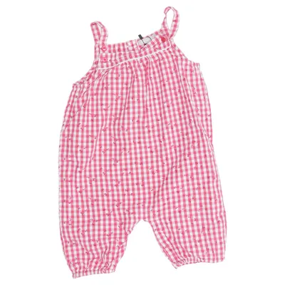Rompers (Red, White) from Jodhpur Cotton