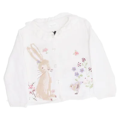 Cardigan (Hvid, Flerfarvet) fra Next Baby Bomuld