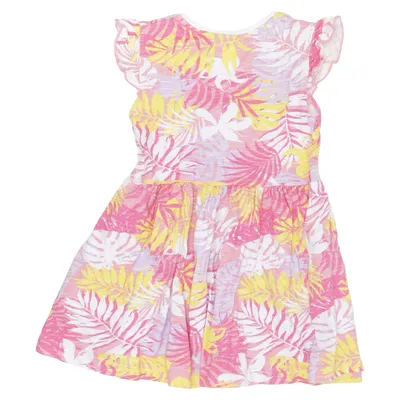 Jurk (Roze, Geel, Wit) van Soulcal & Co Katoen