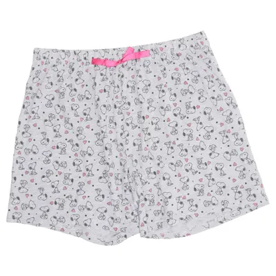 Pajama shorts (Pink, Gray, Multicolored) from Peanuts Cotton