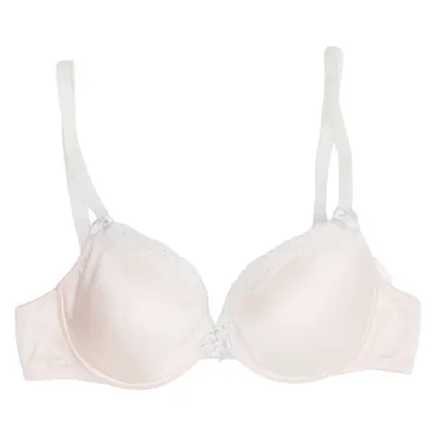 Bra (Pink) from Dolce & Gabbana Underwear Elastane, Polyester