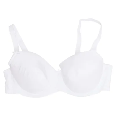 Bra (White) from Nuance Elastane, Polyamide