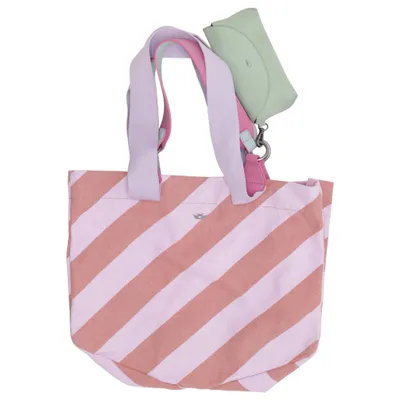 Stofpose (Pink, Brun, Lilla) fra Fritzi aus Preußen Bomuld, Polyester, Polyurethan