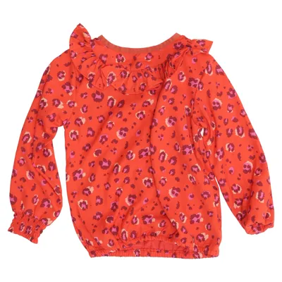 Blus (Röd, Flerfärgad) från Koko Noko Polyester
