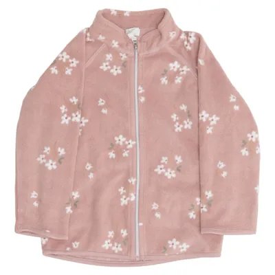 Fleece jacket (Brown, White) from H&M Polyester