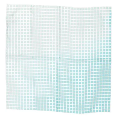 Zakdoek (Blauw, Wit) van Tiffany & Co. Zijde