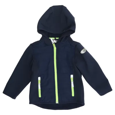 Softshell jacket (Blue) from Topomini Elastane, Polyester