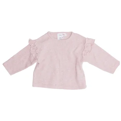 Sweater (Pink) from Zara Elastane, Polyester, Viscose