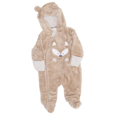 Mjukisdräkt (Brun) från Topomini Bomull, Polyester