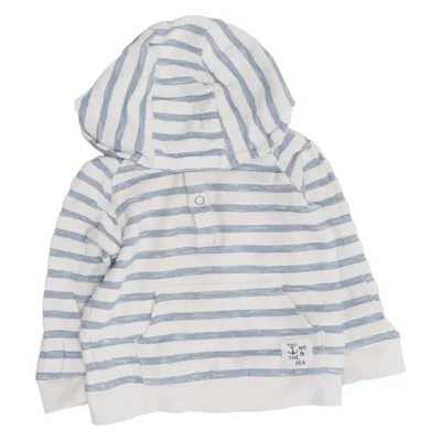 Hoodie (Blue, White) from Baby Club Cotton