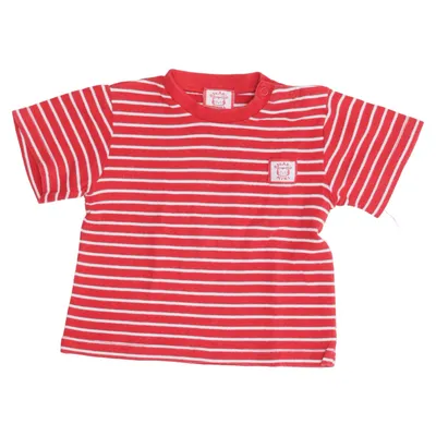 T-shirt (Rood, Wit) van Oskar & Ellen
