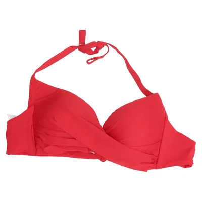 Bikiniöverdel (Röd) från Lycra Elastan, Polyamid, Polyester