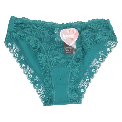 Panties (Green) from Ancona Cotton, Elastane
