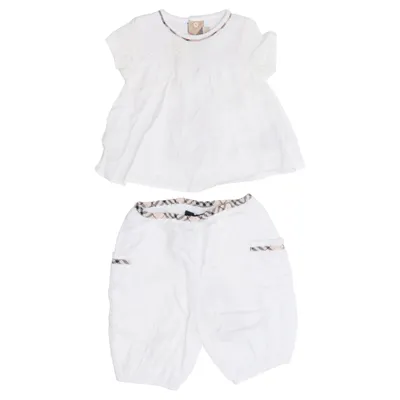 Set (White, Multicolored) from Burberry Cotton