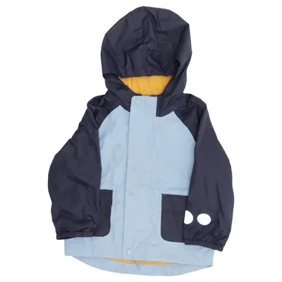 Regenjack (Blauw, Geel, Meerkleurig) van Topomini Katoen, Polyester