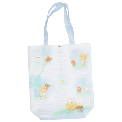 Canvas tas (Chairoikoguma And A Starry Night) van Rilakkuma