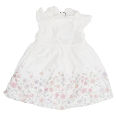Kjole (Hvid, Flerfarvet) fra Baby C&A Bomuld
